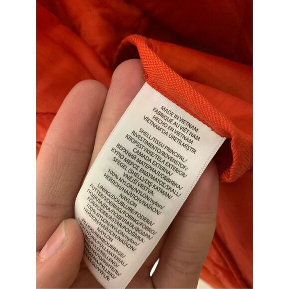 Polo Ralph Lauren Quilted Liner Jacket orange men's size medium NEW WITH TAGS - Picture 7 of 7